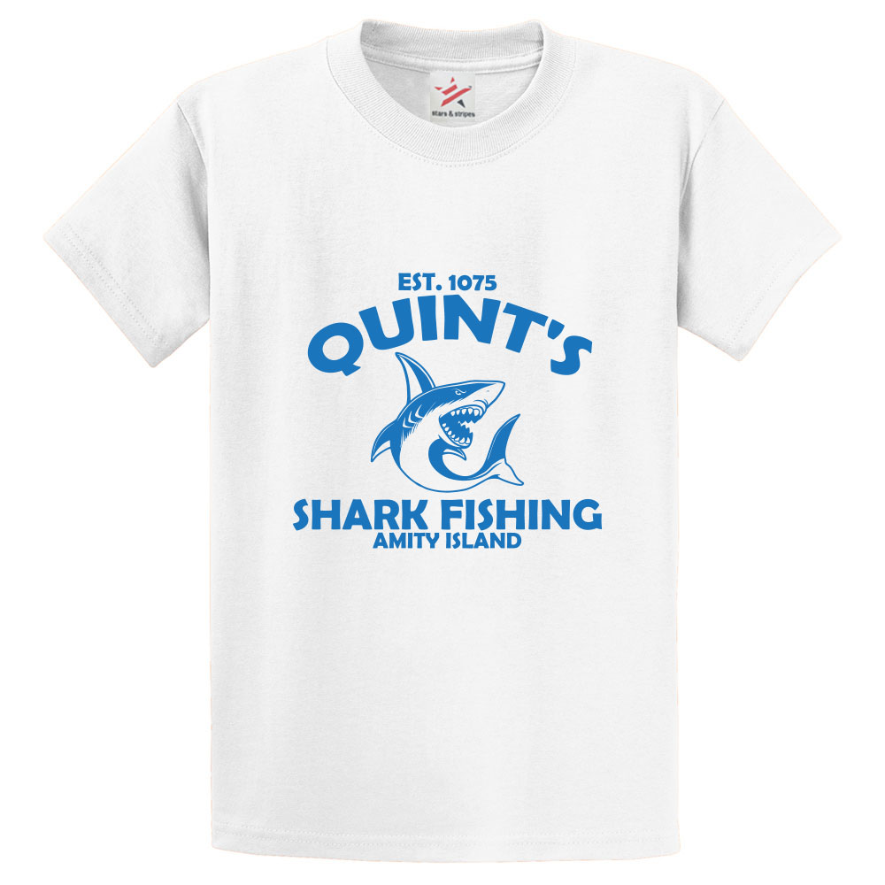 Quint's Shark Fishing Amity Island Jaws Classic Unisex Kids and